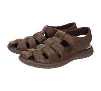 Sandale SIOUX "Lutalo-702", Herren, Gr. 40 (UK 6 1/2), braun, Obermaterial: 100% Kalbsleder CAL. 100% Polyurethan PU., Schuhe Sandale (66044846-40) braun