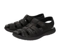 Sandale SIOUX "Lutalo-702", Herren, Gr. 43 (UK 9), schwarz, Obermaterial: 100% Kalbsleder CAL. 100% Polyurethan PU., Schuhe Sandale (44555504-43) schwarz