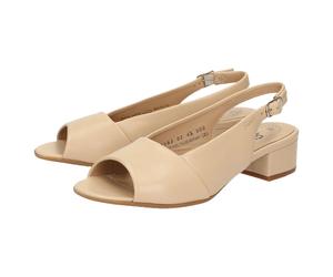 Sandale SIOUX "Zippora", Damen, Gr. 35 (UK 3), beige, Obermaterial: 100% Kalbsleder CAL. 100% Gummi rubber., Schuhe Sandale (85300224-35) beige