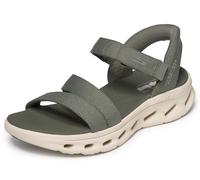 Skechers GO WALK GLIDE STEP 2.0 SANDAL 141269 OLV grün - Sandalette für Damen - Größe 37