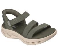 Skechers GO Walk Glide Step 2.0 Sandal Damenschuhe 141269 OLV 141269 OLV Grün, EU 42