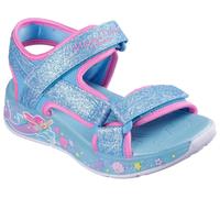 Skechers S LIGHTS - MERMAID DREAMS SAND Mädchen Sandalen, hellblau, größe 30