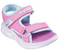 Skechers Mädchen Sola Glow Sportsandale, Pink, 33 EU