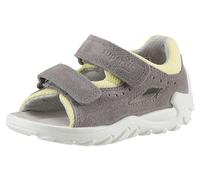 Superfit Jungen Flow Sandale, Grau Gelb 2000, 20 EU Weit