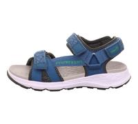 Sandale Synthetik \ CRISS CROS BLAU/GRÜN - Gr. - 29