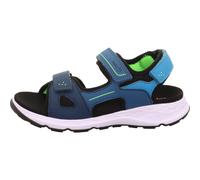 Superfit Criss Cross Sandale, Blau/Türkis 8050, 39 EU