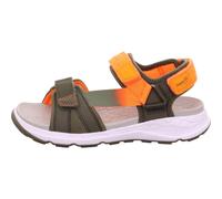 Sandale Synthetik \ CRISS CROS GRÜN/ORANGE - Gr. - 35