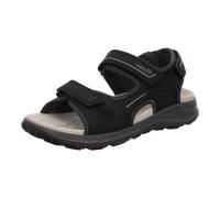 Sandale Synthetik \ CRISS CROSS schwarz - Gr. - 35