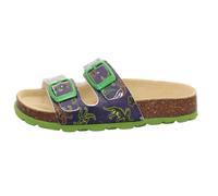 Sandale Synthetik \ FUSSBETTPA BLAU/MEHRFARBIG - Gr. - 34