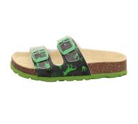 Superfit Fussbettpantoffel 1-800111 Hausschuhe, GRÜN/Mehrfarbig 7080, 31 EU