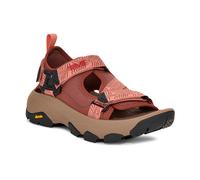 Sandale TEVA "GRANDVIEW MAX SANDAL WOMEN", Damen, Gr. 41, mahogany, blooming dahlia, Synthetik, Textil, Schuhe Sandale, mit Vibram Sohle, mit Gummi-Laufsohle, atmungsaktiv (39378527-41) mahogany, bloo