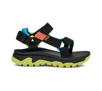 Sandale TEVA "HURRICANE XLT JR KIDS", Mädchen, Gr. 19, schwarz multi, Textil, Schuhe Sandale, sportlicher Stil, rutschfeste Laufsohle, schnell trocknend (81596744-19) schwarz multi