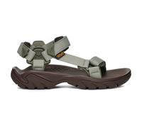 Sandale TEVA "TERRA FI 5 UNIVERSAL WOMEN", Damen, Gr. 39, seagrass, deep lichen grün, Synthetik, Textil, Schuhe Sandale, mit Klettverschluss, atmungsaktiv, schnell trocknend (57937139-39) seagrass, de