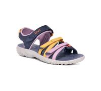 Sandale TEVA "TIRRA KIDS", Mädchen, Gr. 19, lupine multi, Synthetik, Textil, Schuhe Sandale, mit Klettverschluss, rutschfeste Gummilaufsohle, schnell trocknend (37364923-19) lupine multi