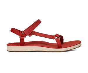 Sandale TEVA "W ORIGINAL UNIVERSAL SLIM LEA", Damen, Gr. 39, rot (bossa nova), Synthetik, Schuhe Sandale (32697418-39) bossa nova