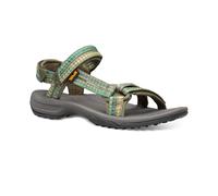 Sandale TEVA "W TERRA FI LITE", Damen, Gr. 37, grün (burnt olive), Synthetik, Textil, Schuhe Sandale (41398808-37) burnt olive