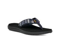 Sandale TEVA "W VOYA FLIP", Damen, Gr. 38, blau (geo mashup navy), Textil, Schuhe Sandale (42702729-38) geo mashup navy