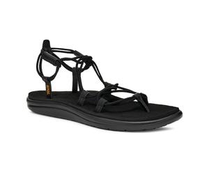 Sandale TEVA "W VOYA INFINITY", Damen, Gr. 36, schwarz, Leder, Textil, Schuhe Sandale (71989040-36) schwarz