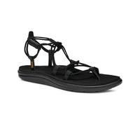 Sandale TEVA "W VOYA INFINITY", Damen, Gr. 38, schwarz, Leder, Textil, Schuhe Sandale (71989040-38) schwarz