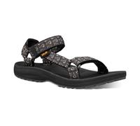 Sandale TEVA "Winsted Sandal Mens", Herren, Gr. 48,5, schwarz (schwarz, grau), Textil, gemustert, Schuhe Sandale, mit Klettverschluss (68497649-48,5) schwarz, grau