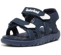 Sandale TIMBERLAND "PERKINS ROW BACKSTRAP SANDAL", Kinder, Gr. 22, blau, Synthetik, Schuhe Sandale, mit Klettverschluß (95936919-22) blau