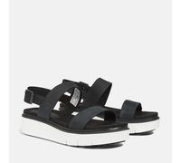 Sandale TIMBERLAND "SAFARI DAWN BACKSTRAP SANDAL", Damen, Gr. 36, jet schwarz, Leder, Schuhe Sandale, aus Leder (12358165-36) jet schwarz