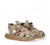Sandale TOMMY HILFIGER, Mädchen, Gr. 25, beige, Synthetik, Textil, Schuhe Sandale, Trekking Schuh, Sommerschuh mit praktischem Schnellverschluss (35355652-25) beige