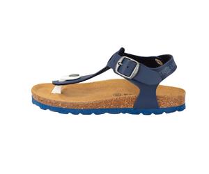 Sandale TROLLKIDS "GIRLS ALESUND SANDAL", Mädchen, Gr. 28, blau (navy), Synthetik, Schuhe Sandale (24943625-28) navy
