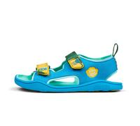 Sandale Vegan Airy Kreativ Bär Gelb, Blau, Grün, Bunt - Gr. - 30