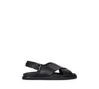 Sandale Zane aus Leder EU 44 Black