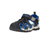 Sandale ZIGZAG "Krila", Mädchen, Gr. 31, blau (schwarz, blau), Kunstfaser, Lederimitat, Schuhe Sandale, mit geschlossener Zehenpartie (39403640-31) schwarz, blau