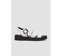 Sandalen aus Kunstleder 37 weiß 6009182.1A8.37