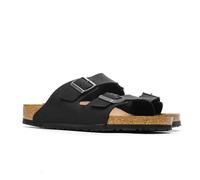Birkenstock Arizona Sandalen Birko-Flor Birkibuc Earthy Vegan Normal schwarz EU 42 (Regular) 2021 Freizeit Sandalen