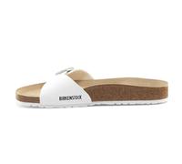 Sandalen Birkenstock Madrid Patent Weiß Etroite
