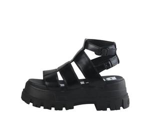 Sandalen Buffalo Aspha Gld schwarz