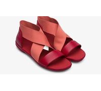 Sandalen Camper mit rotem Leder