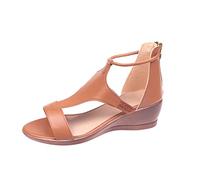 Sandalen Damen 38 Plateau Sexy Atmungsaktive Retro Damenschuhe Bequem Leicht Plattform Plateau Schuhe Sommer Sportsandale Trekkingsandalen Sandalen Damen Sommer Vintage Römersandalen