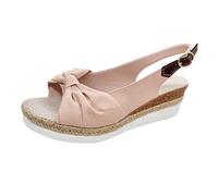 Sandalen Damen 38 Plateau Sexy Vintage Retro Plateau Schuhe Sommer Freizeit Plattform Sommerschuhe Leicht Sommerschuhe Trekkingsandalen Damen Sandalen Bequem Böhmen Römersandalen