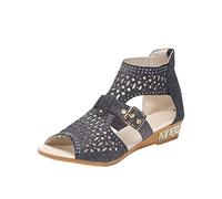 Sandalen Damen Elegant Keilabsatz rutschfest Böhmen Freizeit Strand Sandale Retro Vintage Plateau Sandaletten Sommer Strandsandalen Pantoletten Schuhe Sandalen Damen 38 Atmungsaktive Sommerschuhe