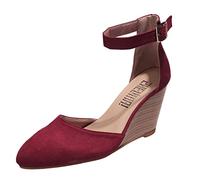 Sandalen Damen Keilabsatz Leicht Freizeit Bequem Strand Sandale Sommer Sexy Plateau Sommerschuhe Atmungsaktive Sommerschuhe Keilsandaletten Sandalen Damen Elegant Vintage Ledersandalen