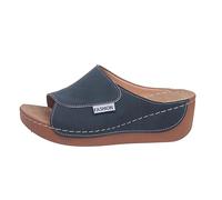 Sandalen Damen Leicht Robuste Hausschuhe Wasserfest Rutschfest Sommermode Keilabsatz Plateau Hausschuhe Pantoletten Elegant Bequeme Badeschuhe Schlappen Für Grip Und Halt Badelatschen Mit Orthopädie