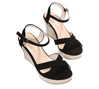 Sandalen Damen Leicht Robuste Sale Hausschuhe Wasserfest Rutschfest Plateau Mit Keilabsatz Und Hohem Absatz Pantoletten Elegant Bequeme Badeschuhe Schlappen Für Grip Halt Badelatschen Orthopädie