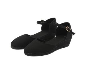 Sandalen Damen Orthopädische Vorne Geschlossen Tanzschuhe Sommerschuhe mit Keilabsatz Trendige Sandalen Verbenas Espadrilles mit Riemchen Wedges Plateau Sandalen Keilsandalen Sommer