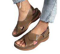 Sandalen Damen Sommer Damen High Heels Quadratischer Kopf Sexy Kette Riemchensandalen mit Pfennigabsatz Offenen Zehen Sandalen Sommerschuhe Sandaletten Pumps J075