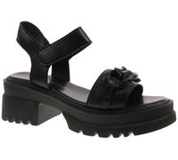 Sandalen glatter Boden bis 50 BLACK - Gr. - 40