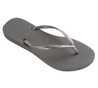 Havaianas Mädchen Slim Zehentrenner, Grey (Steel Grey), 27/28 EU