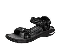 Sandalen Herren Wanderschuhe Sommer Flachesandalen Outdoorsandalen Stricken Strand Trekkingsandalen Bequem Atmungsaktiv Sportsandalen Offene ehen Pantoletten Elegant Fahrende Schuhe für Männer