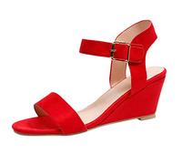 Sandalen Keilabsatz Damen Damen Sandalen Sommer Weichen Sohlen Sommerschuhe Sandalen Damen Sommer Römersandalen Atmungsaktive Schuhe Beiläufige
