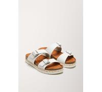 Sandalen mit Flecht-Detail 39 weiß 6006002.109.39