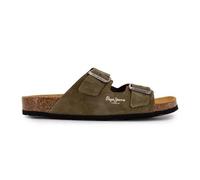 Pepe Jeans Bio Suede Sandalen EU 41 Khaki Green